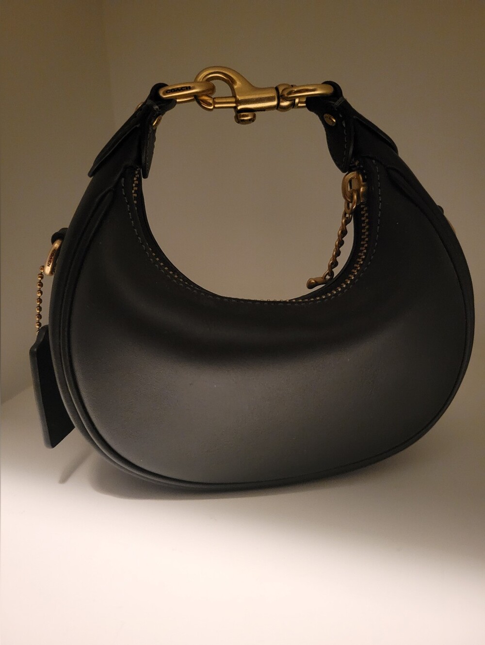 NWT Coach Jonie Bag Black Brass Mini Crossbody CR508 - Picture 2 of 6
